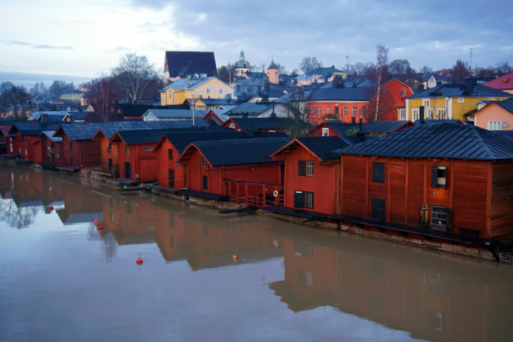 Surviving Europe: 5 Days Discovering the Best of Helsinki in the Winter - Porvoo Red Houses