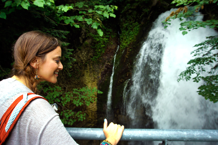 Surviving Europe: Salzburg Day Trips - Finding Paradise at Golling Waterfall - Erin at Falls