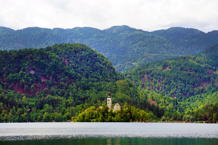 Surviving Europe: 48 Hours Discovering the Best of Ljubljana and Lake Bled - Bled Island and Mountains