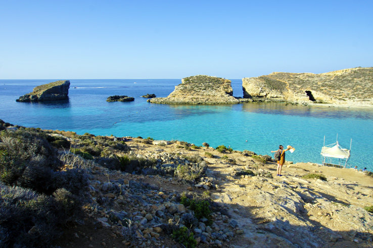Surviving Europe: In Memory of the Azure Window in Gozo Malta - Comino Island 