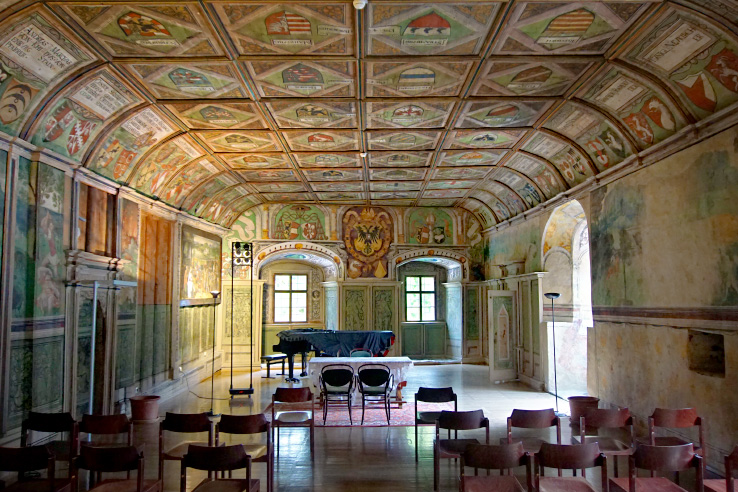 Surviving Europe: Discovering Schloss Goldegg A Castle in Salzburg Austria - Ballroom